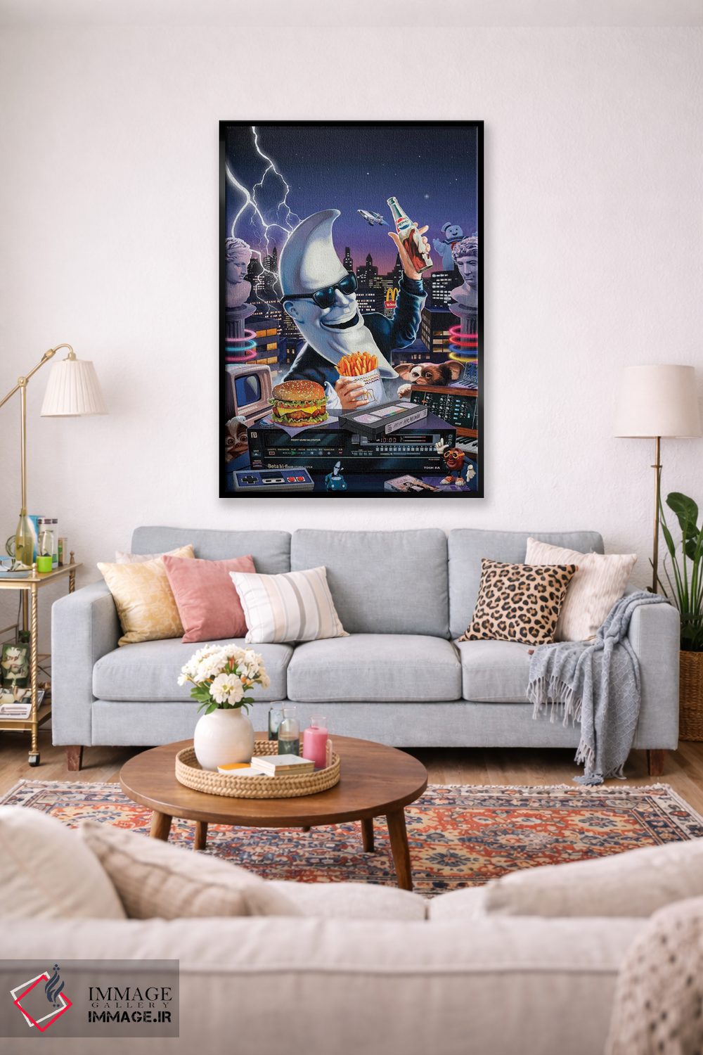 تابلو دکوراتیو مک تونایت اثر آقای ملویل - D2B