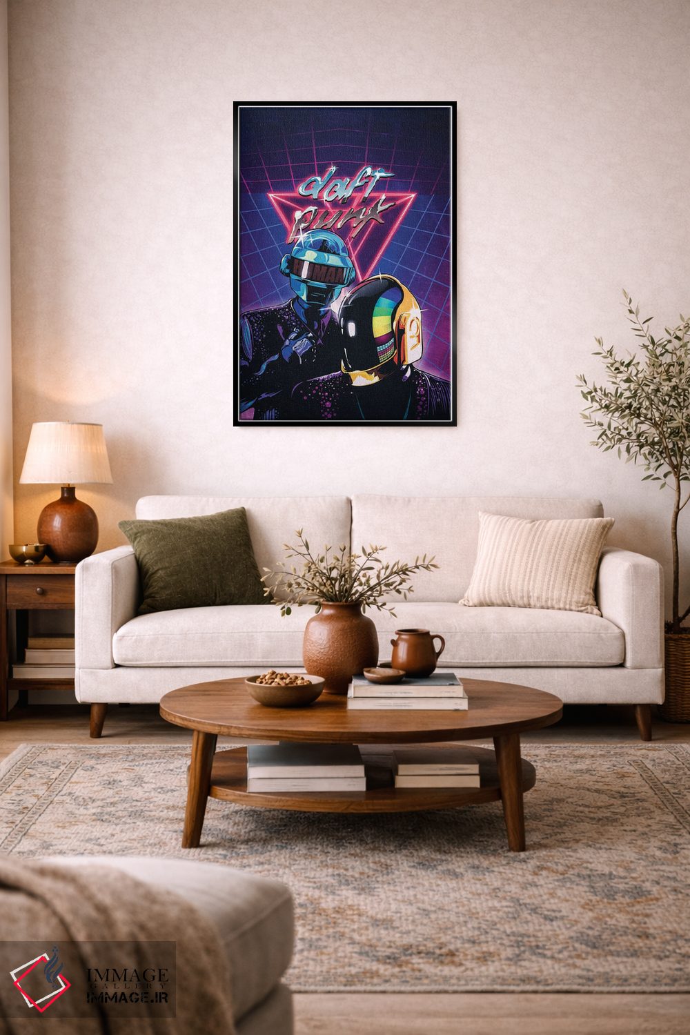 تابلو دکوراتیو دفت پانک اثر آقای ملویل - D4B