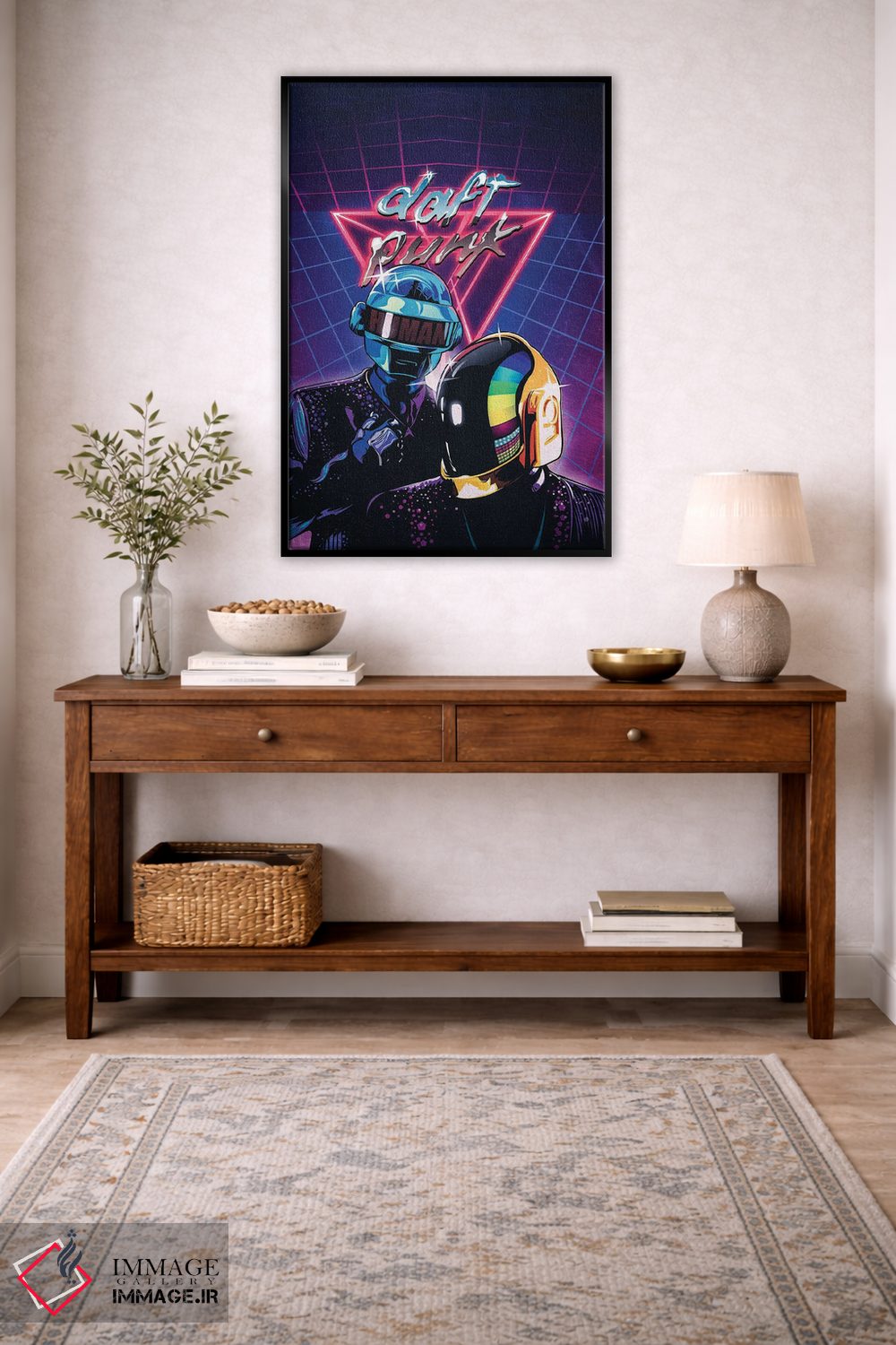 تابلو دکوراتیو دفت پانک اثر آقای ملویل - D5B