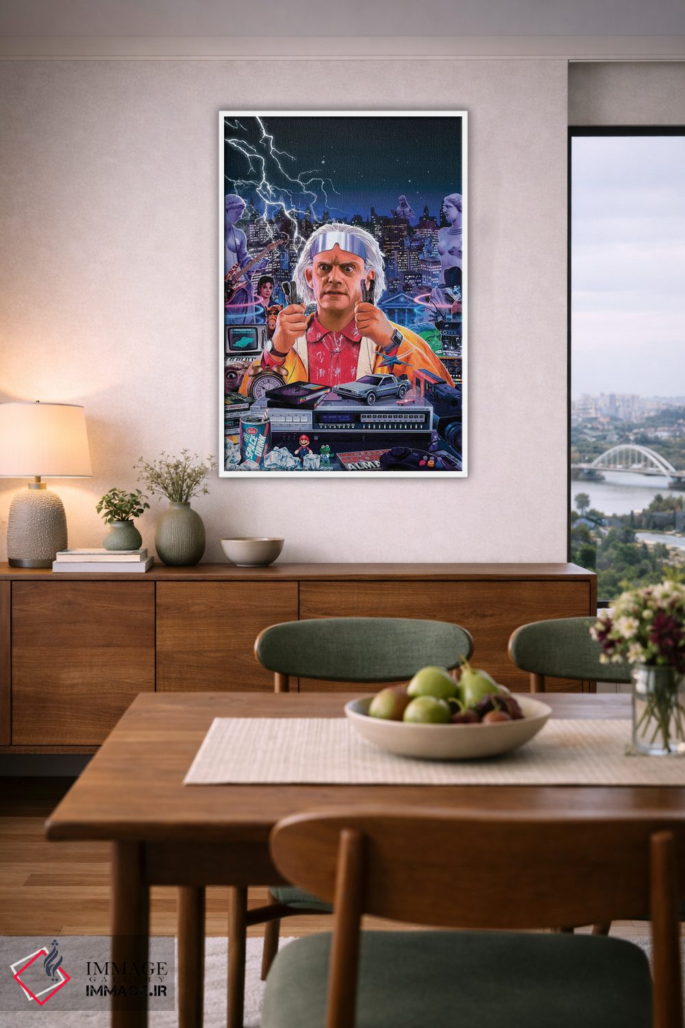 تابلو دکوراتیو دکتر اثر آقای ملویل - D6W