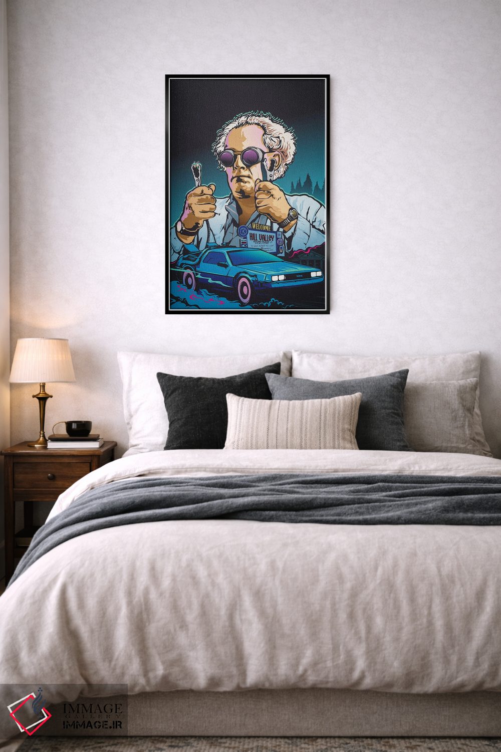 تابلو دکوراتیو دکتر براون اثر آقای ملویل - D6B