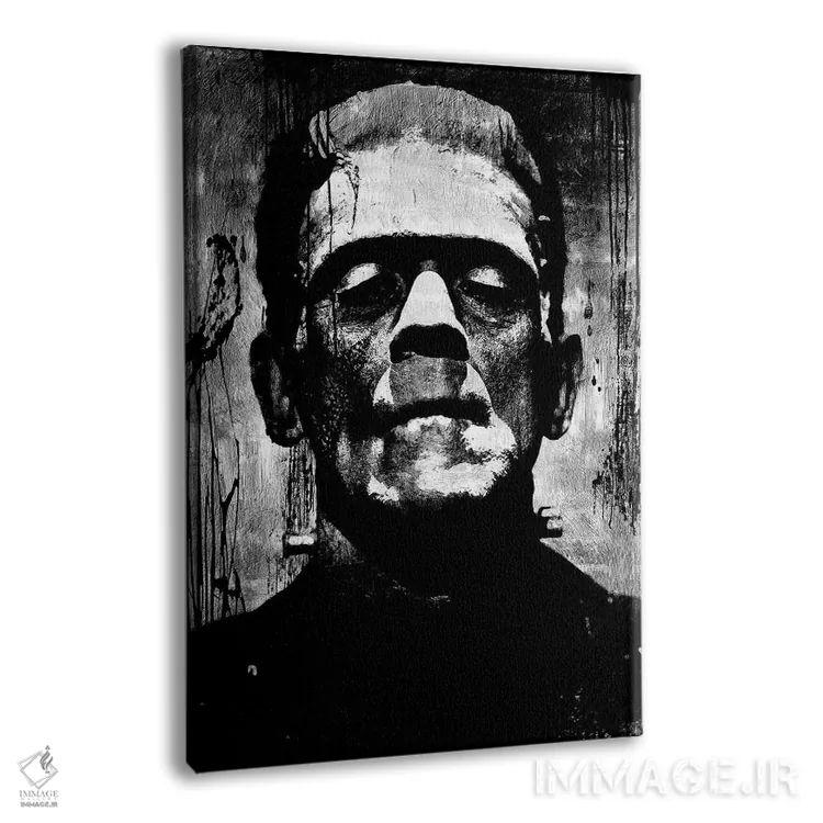 تابلو دکوراتیو فرانکنشتاین II اثر مارتین واگنر - نمای پرسپکتیو محصول