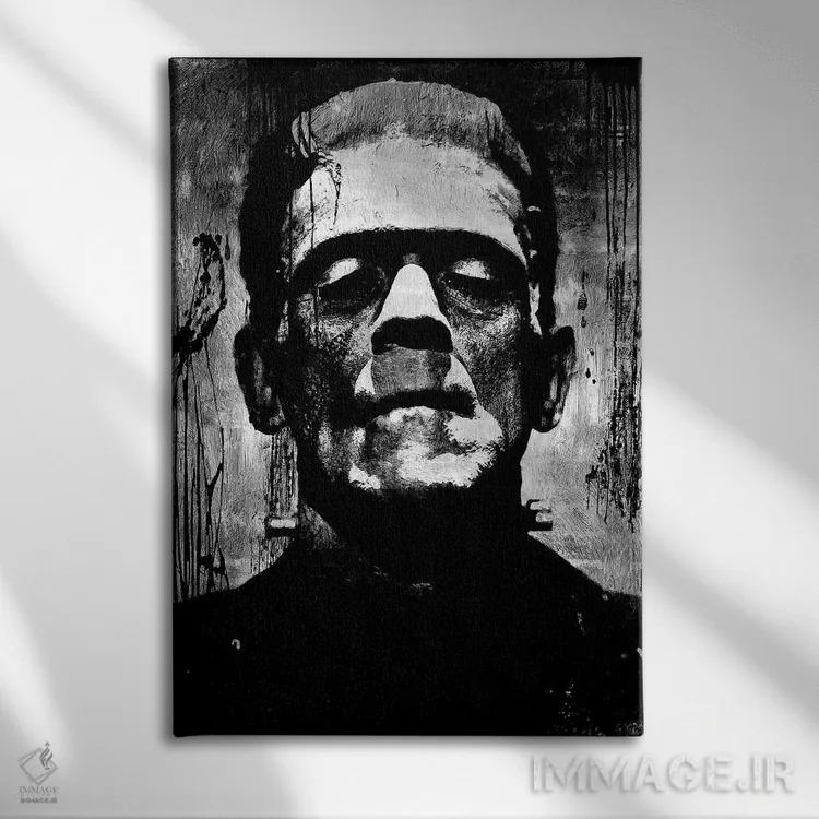 تابلو دکوراتیو فرانکنشتاین II اثر مارتین واگنر - نمای روبهرو روی دیوار