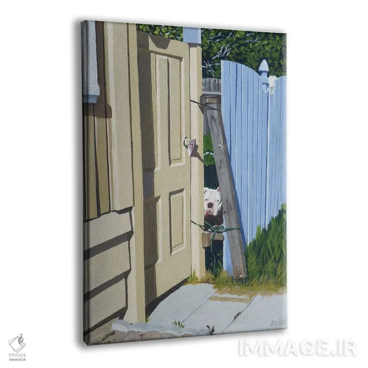 تابلو دکوراتیو داری به من نگاه می کنی؟ اثر مایکل وارد - نمای پرسپکتیو محصول