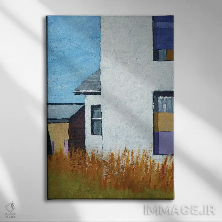 تابلو دکوراتیو دعاهای چمنزار اثر مایکل وارد - نمای روبهرو روی دیوار