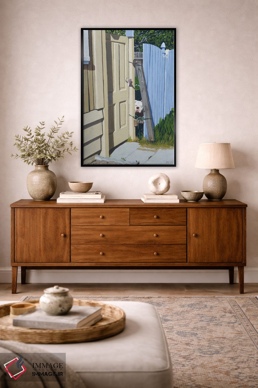 تابلو دکوراتیو داری به من نگاه می کنی؟ اثر مایکل وارد - D4B