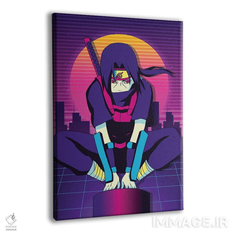 تابلو دکوراتیو اوتیها ایتاچی اثر مونیر وانیاک - نمای پرسپکتیو محصول