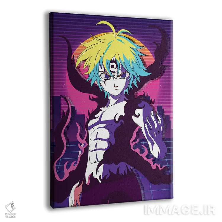 تابلو دکوراتیو ملیوداس سوم اثر مونیر وانیاک - نمای پرسپکتیو محصول