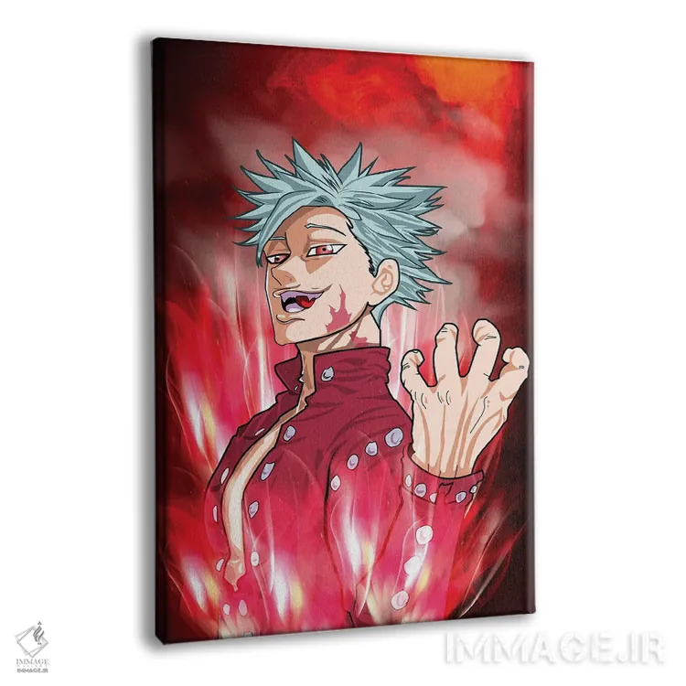 تابلو دکوراتیو بن اثر مونیر وانیاک - نمای پرسپکتیو محصول