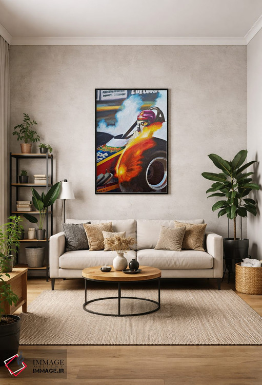 تابلو دکوراتیو دراگستر اثر مایکل وارد - D1B