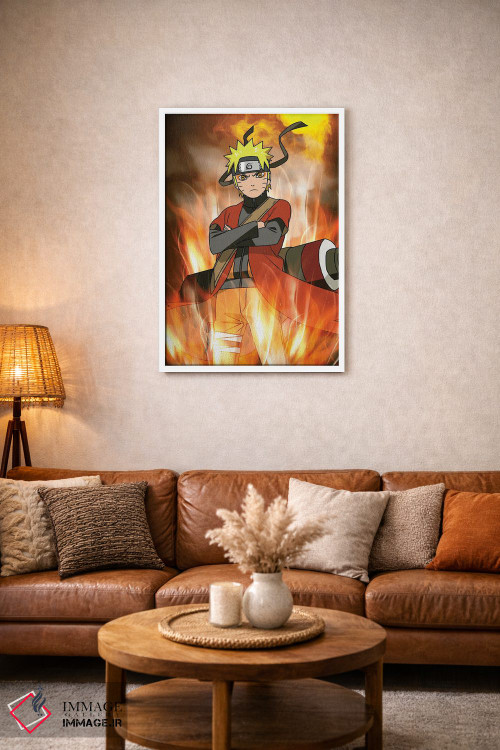 تابلو دکوراتیو ناروتو اثر مونیر وانیاک - D2W