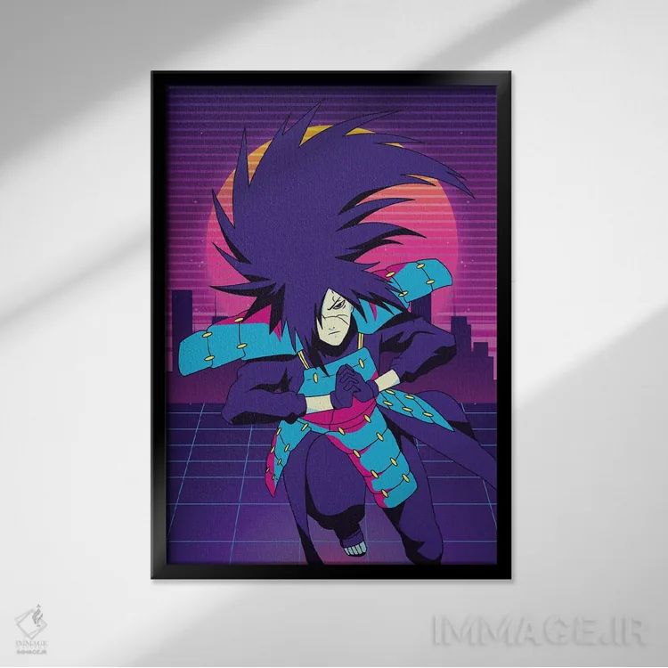 تابلو دکوراتیو اوتیها مادارا اثر مونیر وانیاک - نمای قابدار مشکی