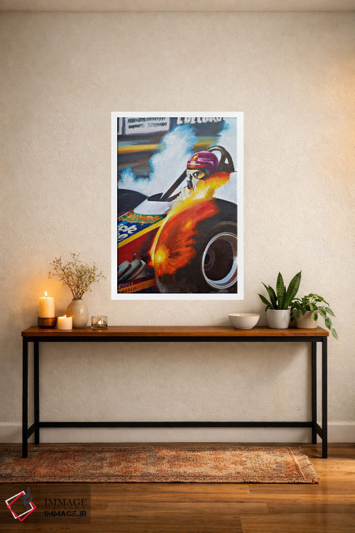 تابلو دکوراتیو دراگستر اثر مایکل وارد - D4W