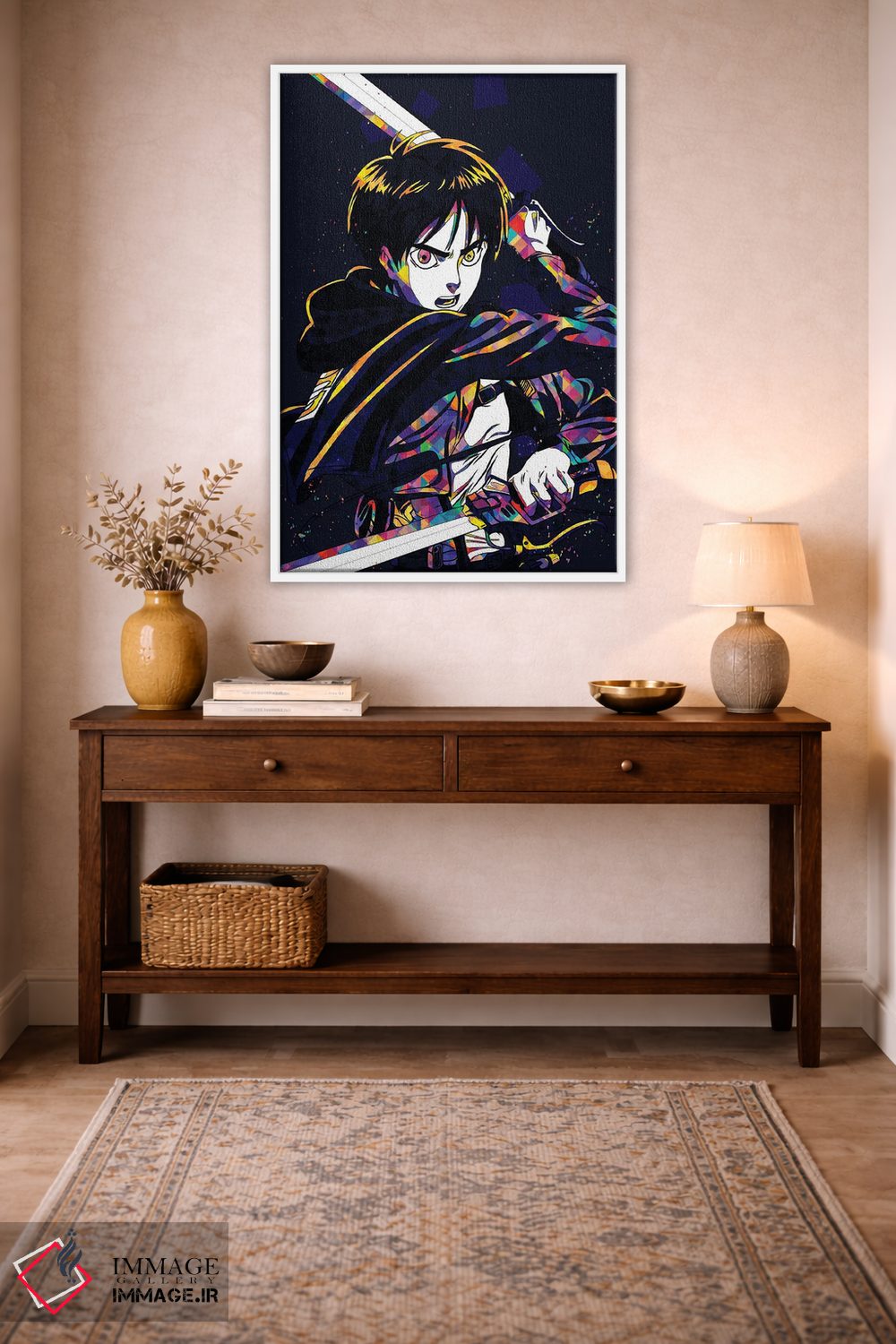 تابلو دکوراتیو اتک آن تایتان - ارن چهارم اثر مونیر وانیاک - D2W