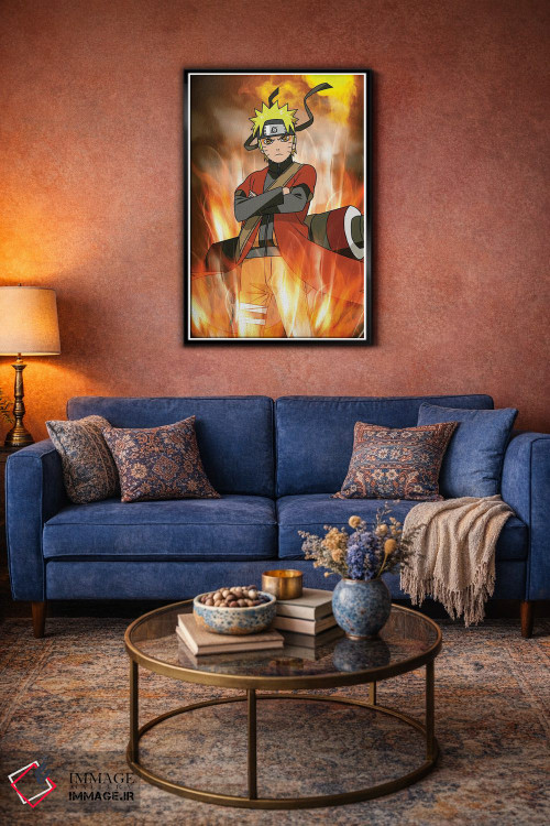 تابلو دکوراتیو ناروتو اثر مونیر وانیاک - D4B