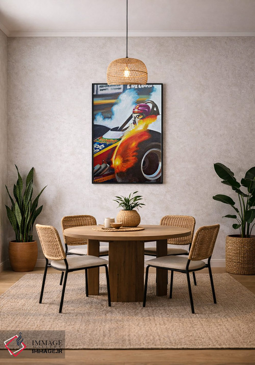 تابلو دکوراتیو دراگستر اثر مایکل وارد - D6B