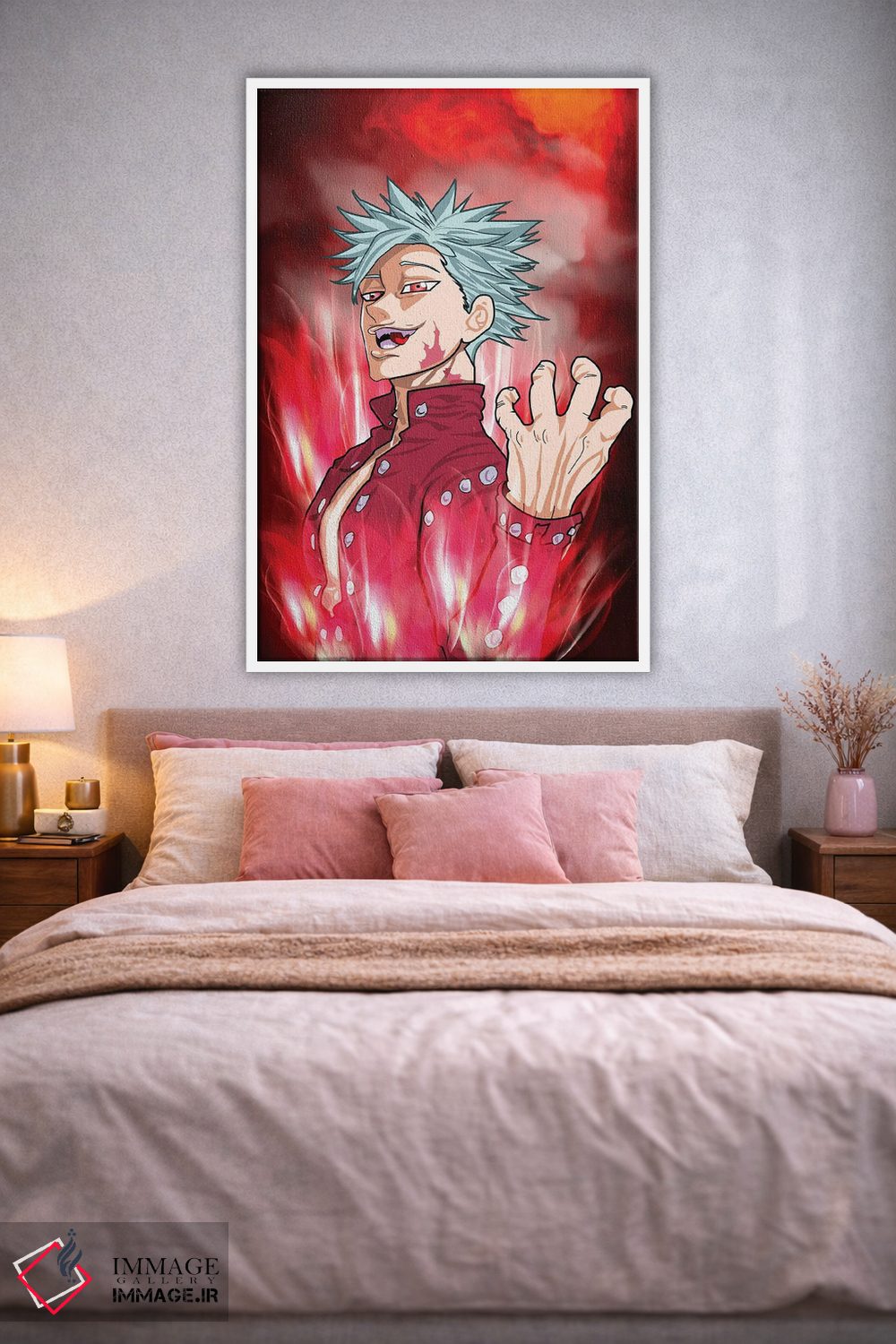 تابلو دکوراتیو بن اثر مونیر وانیاک - D1W