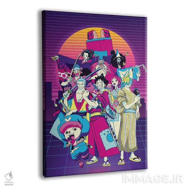 تابلو دکوراتیو وان پیس اثر مونیر وانیاک - نمای پرسپکتیو محصول