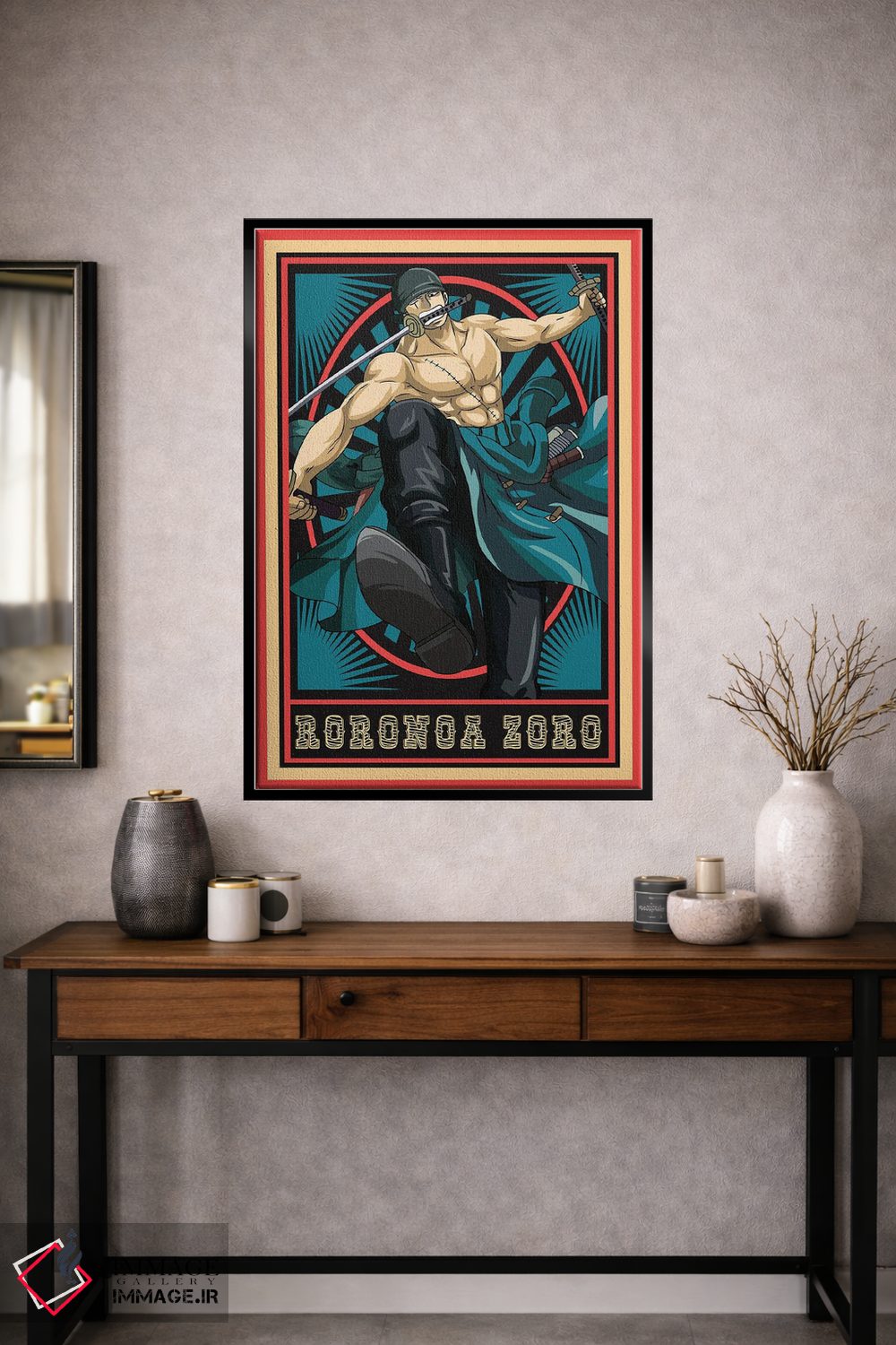 تابلو دکوراتیو وان پیس اثر مونیر وانیاک - D1B