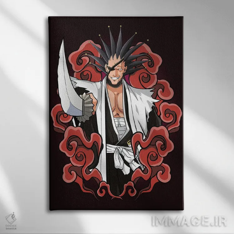 تابلو دکوراتیو بلیچ اثر مونیر وانیاک - نمای روبهرو روی دیوار