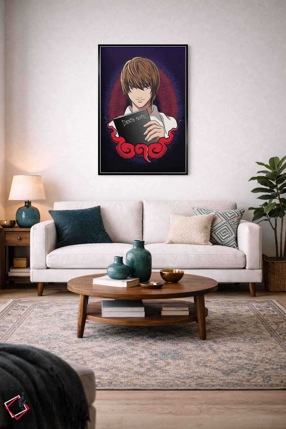 تابلو دکوراتیو لایت یاگامی اثر مونیر وانیاک - D5B