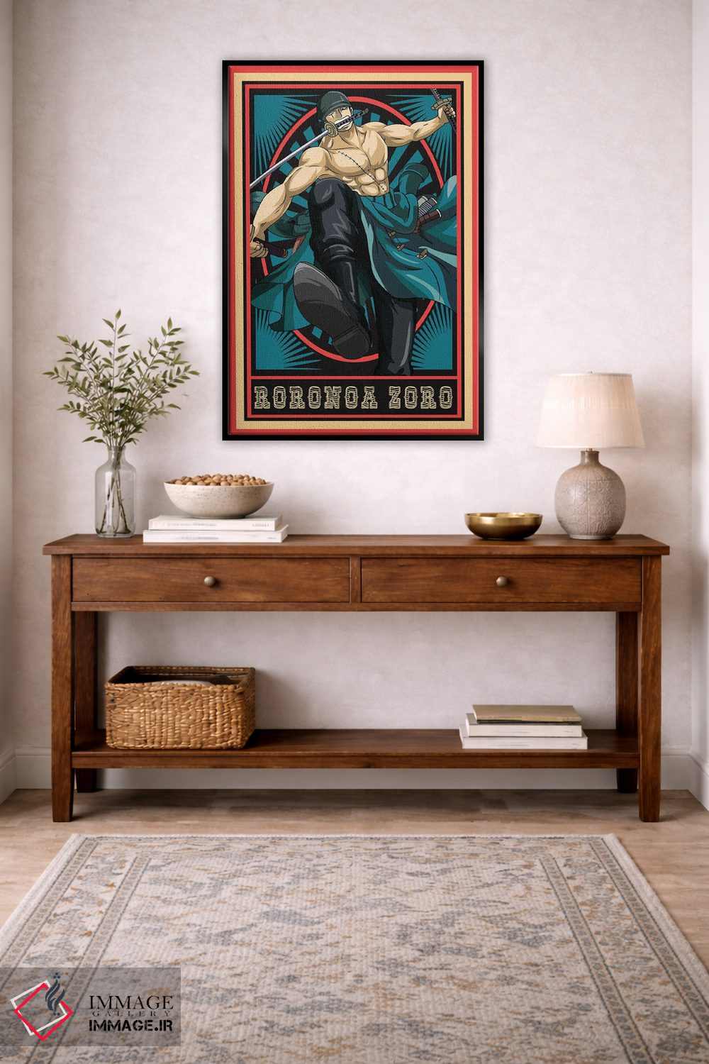 تابلو دکوراتیو وان پیس اثر مونیر وانیاک - D5B