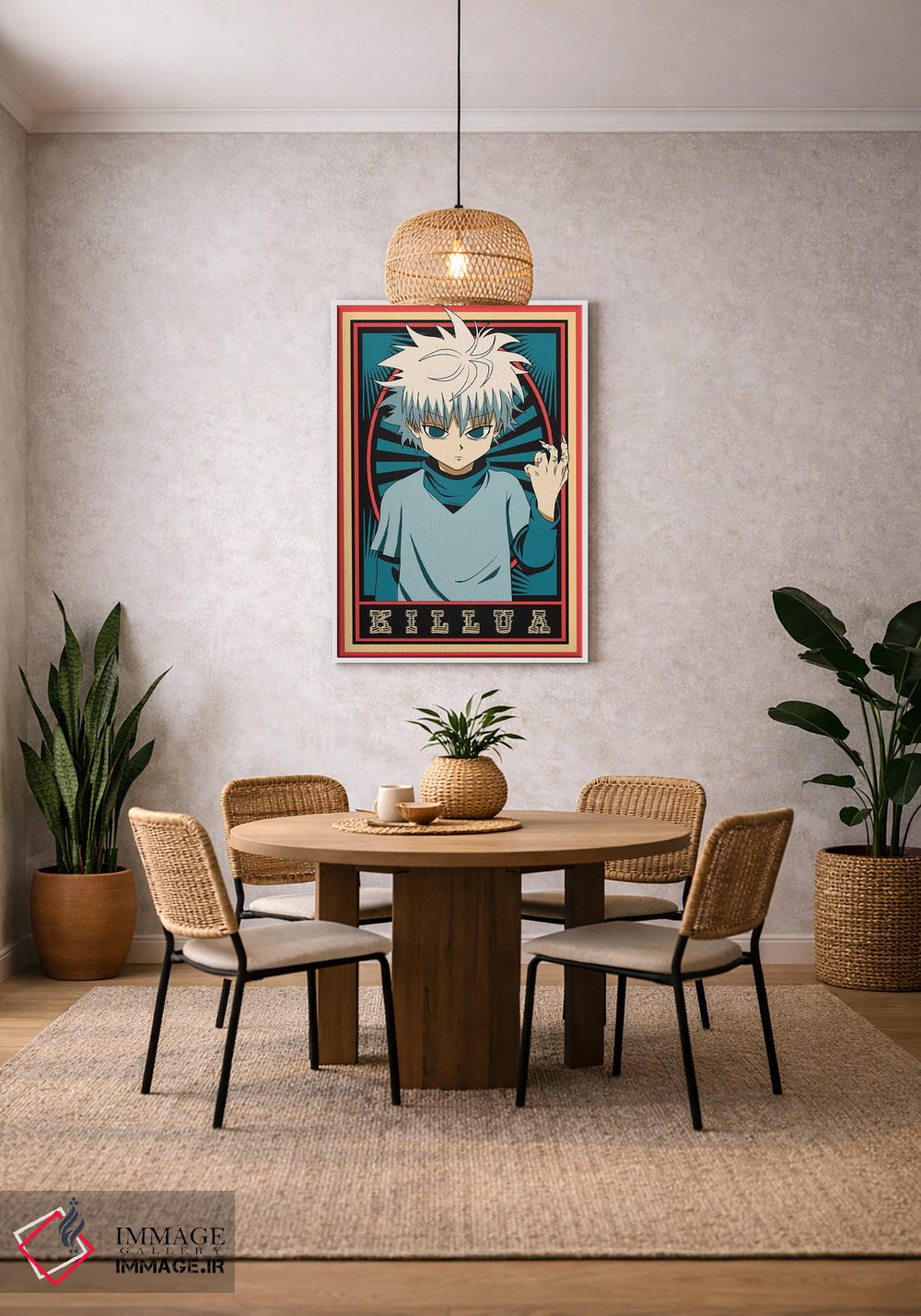 تابلو دکوراتیو هانتر ایکس هانتر اثر مونیر وانیاک - D3W