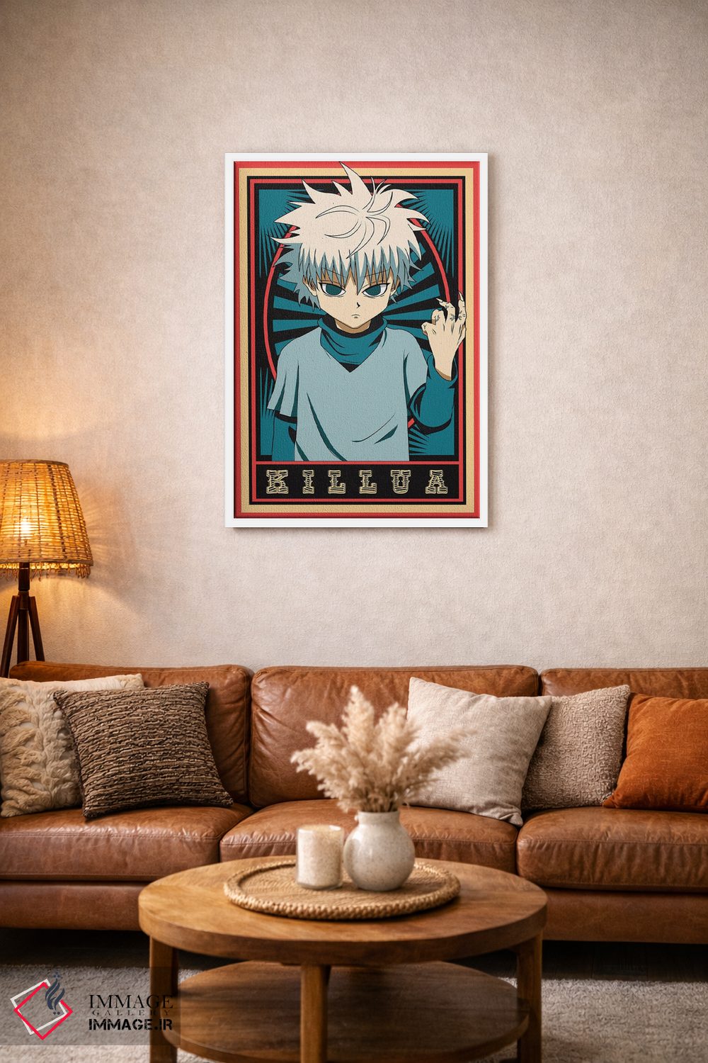 تابلو دکوراتیو هانتر ایکس هانتر اثر مونیر وانیاک - D2W