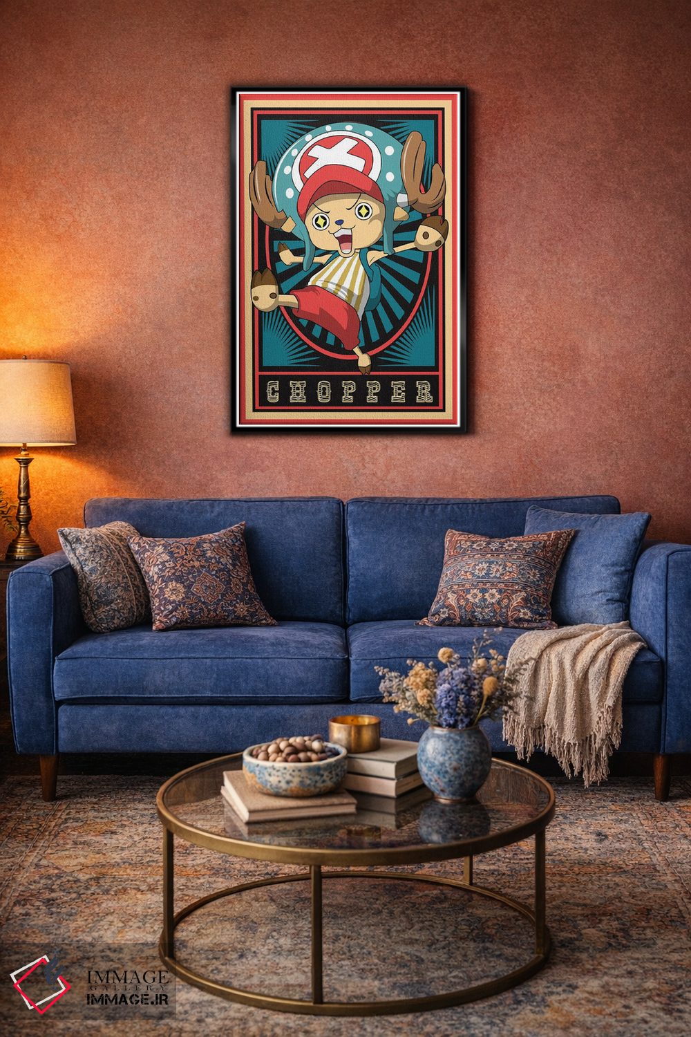 تابلو دکوراتیو وان پیس اثر مونیر وانیاک - D5B