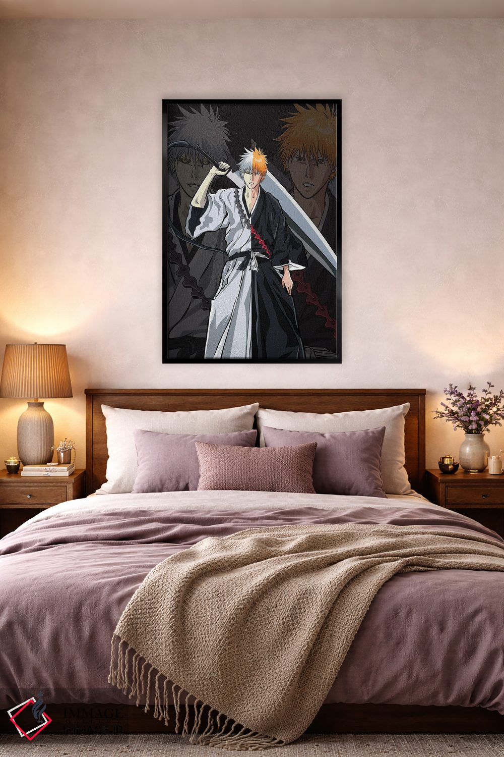 تابلو دکوراتیو ایچیگو و زانگتسو اثر مونیر وانیاک - D4B