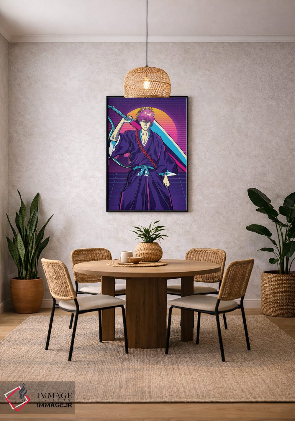 تابلو دکوراتیو بلیچ اثر مونیر وانیاک - D4B