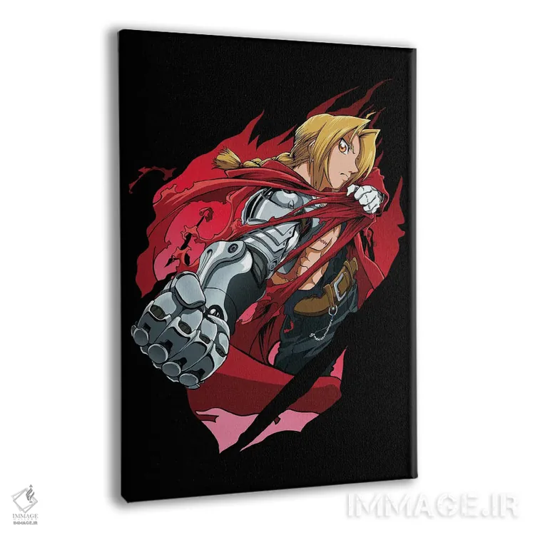 تابلو دکوراتیو کیمیاگر تمام فلزی اثر مونیر وانیاک - نمای پرسپکتیو محصول