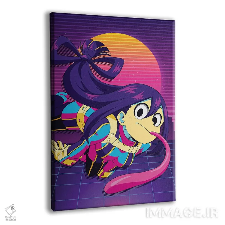 تابلو دکوراتیو مدرسه قهرمان من اثر مونیر وانیاک - نمای پرسپکتیو محصول