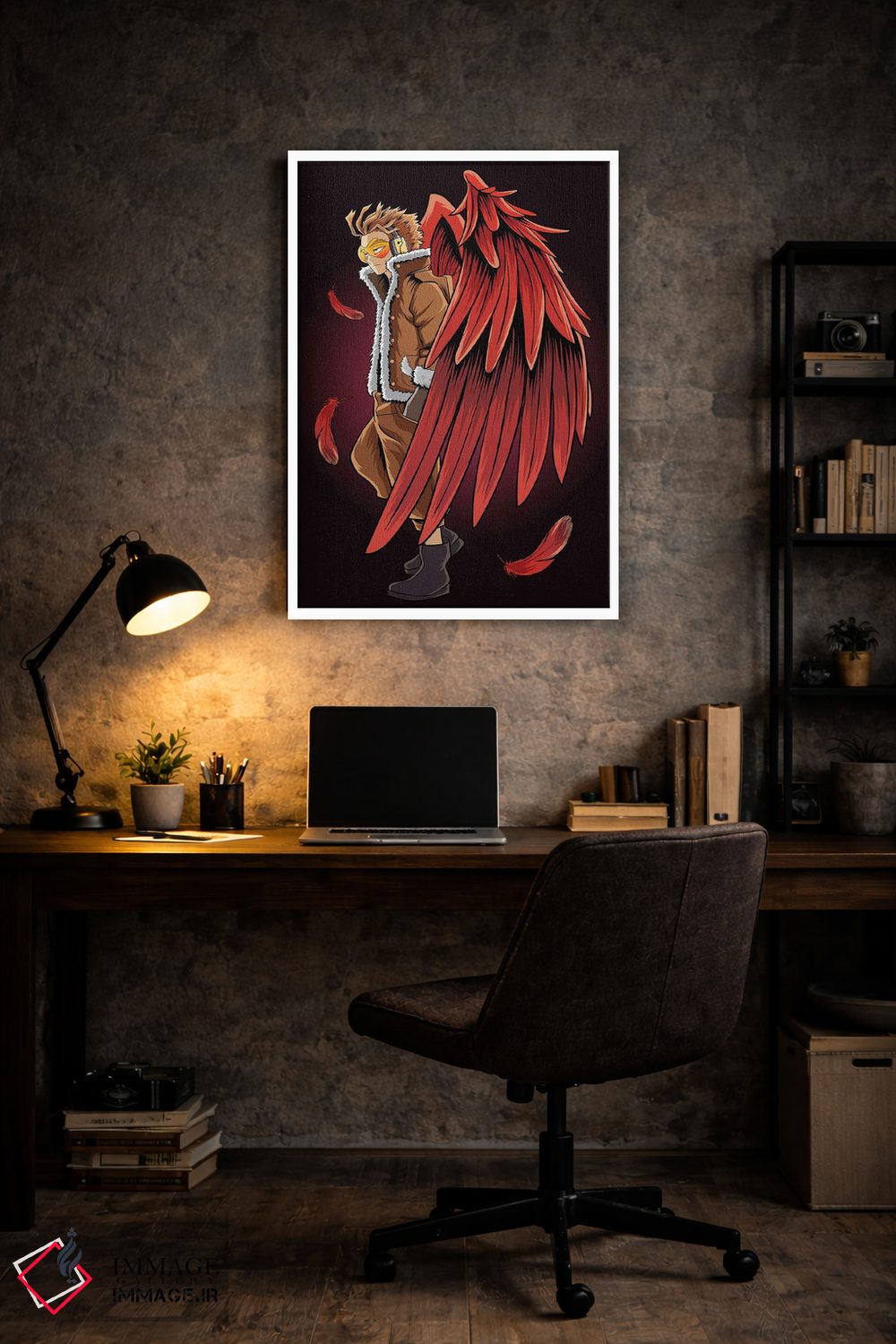 تابلو دکوراتیو مدرسه قهرمان من اثر مونیر وانیاک - D6W