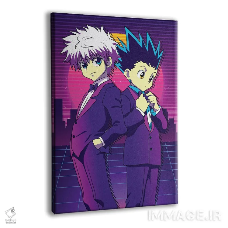 تابلو دکوراتیو هانتر ایکس هانتر اثر مونیر وانیاک - نمای پرسپکتیو محصول