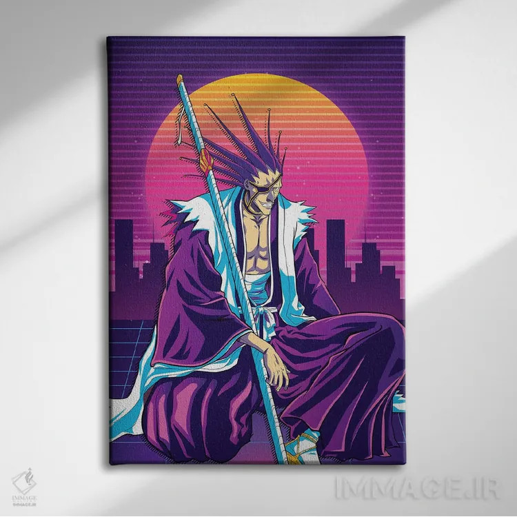 تابلو دکوراتیو بلیچ اثر مونیر وانیاک - نمای روبهرو روی دیوار