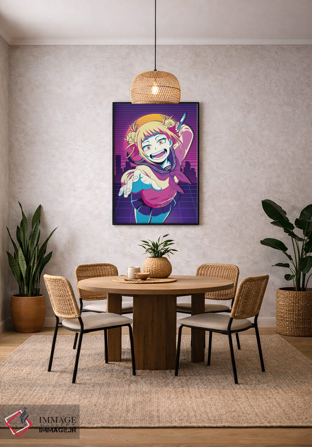 تابلو دکوراتیو هیمیکو توگا اثر مونیر وانیاک - D5B