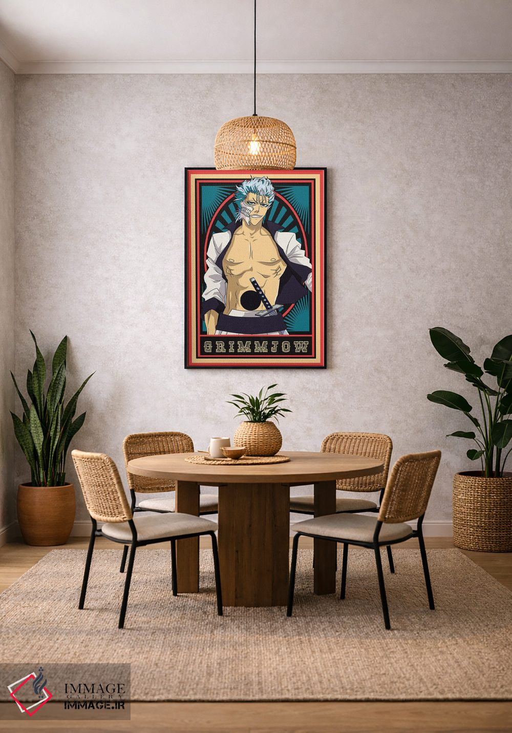 تابلو دکوراتیو گریمجوا اثر مونیر وانیاک - D4B