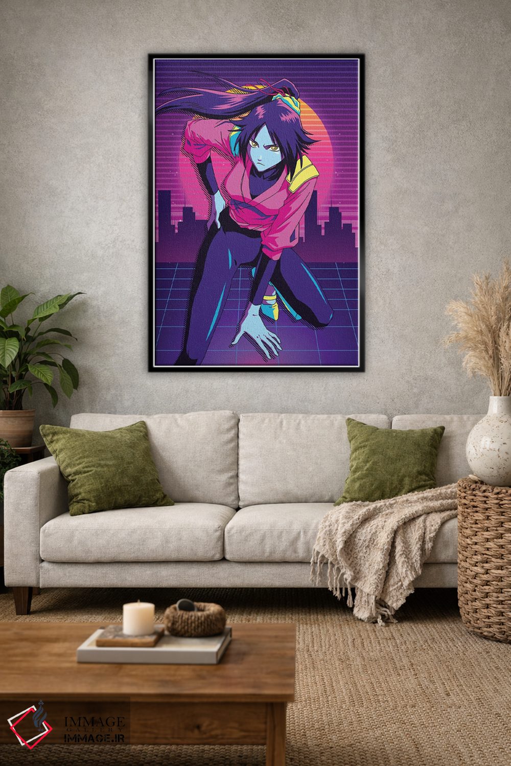 تابلو دکوراتیو بلیچ اثر مونیر وانیاک - D2B