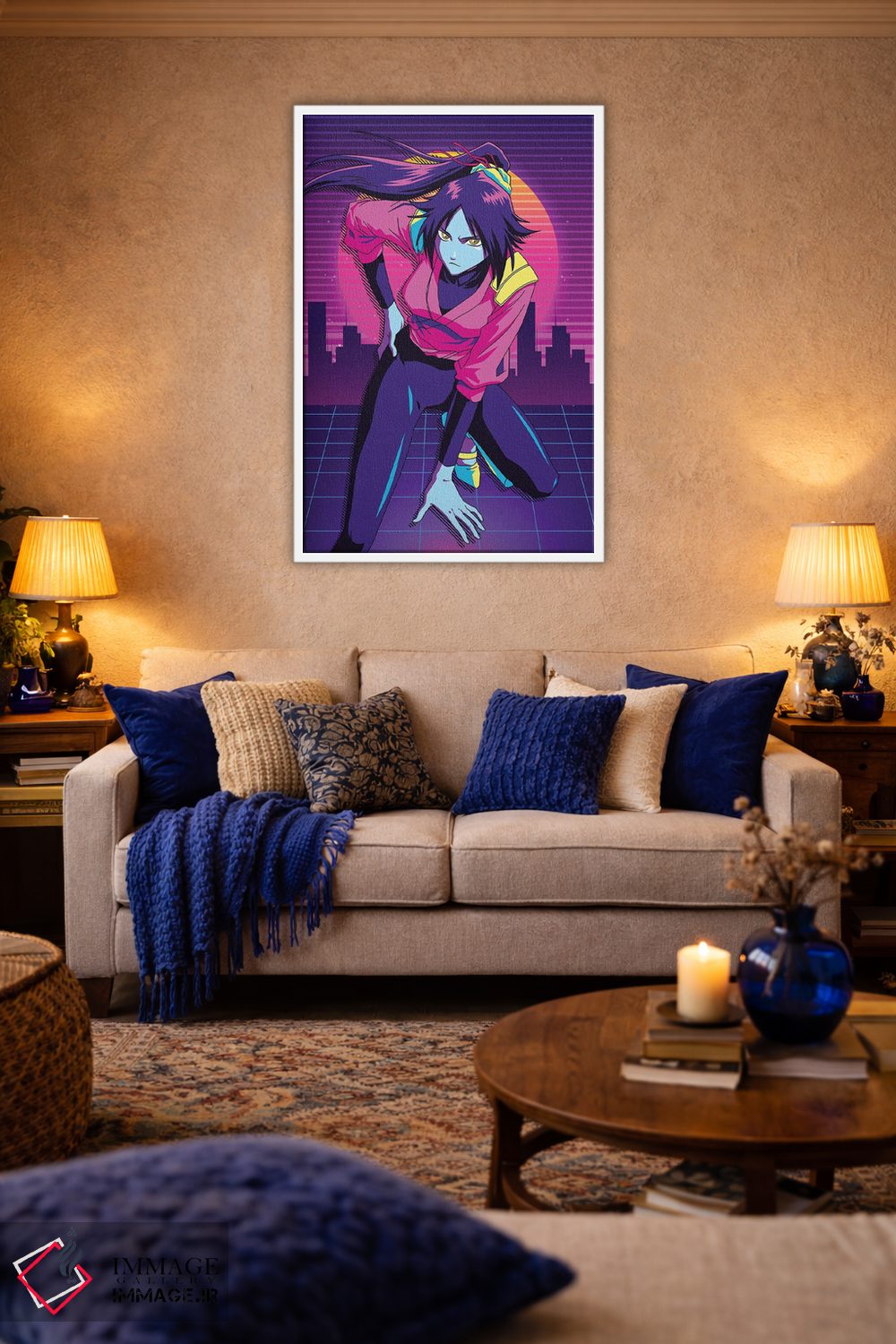 تابلو دکوراتیو بلیچ اثر مونیر وانیاک - D4W