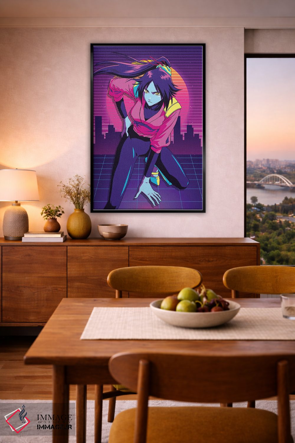 تابلو دکوراتیو بلیچ اثر مونیر وانیاک - D6B