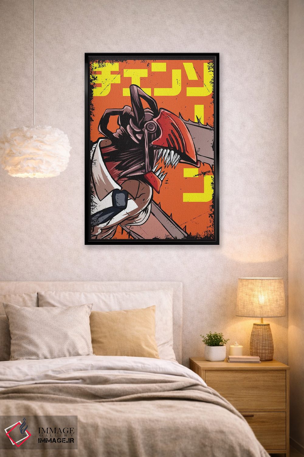 تابلو دکوراتیو چینساو من اثر مونیر وانیاک - D2B