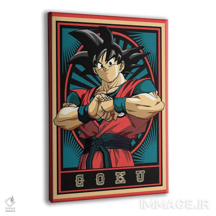 تابلو دکوراتیو گوکو اثر مونیر وانیاک - نمای پرسپکتیو محصول