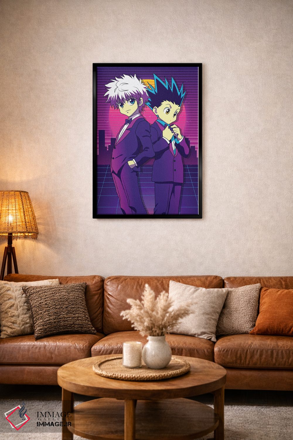 تابلو دکوراتیو هانتر ایکس هانتر اثر مونیر وانیاک - D4B