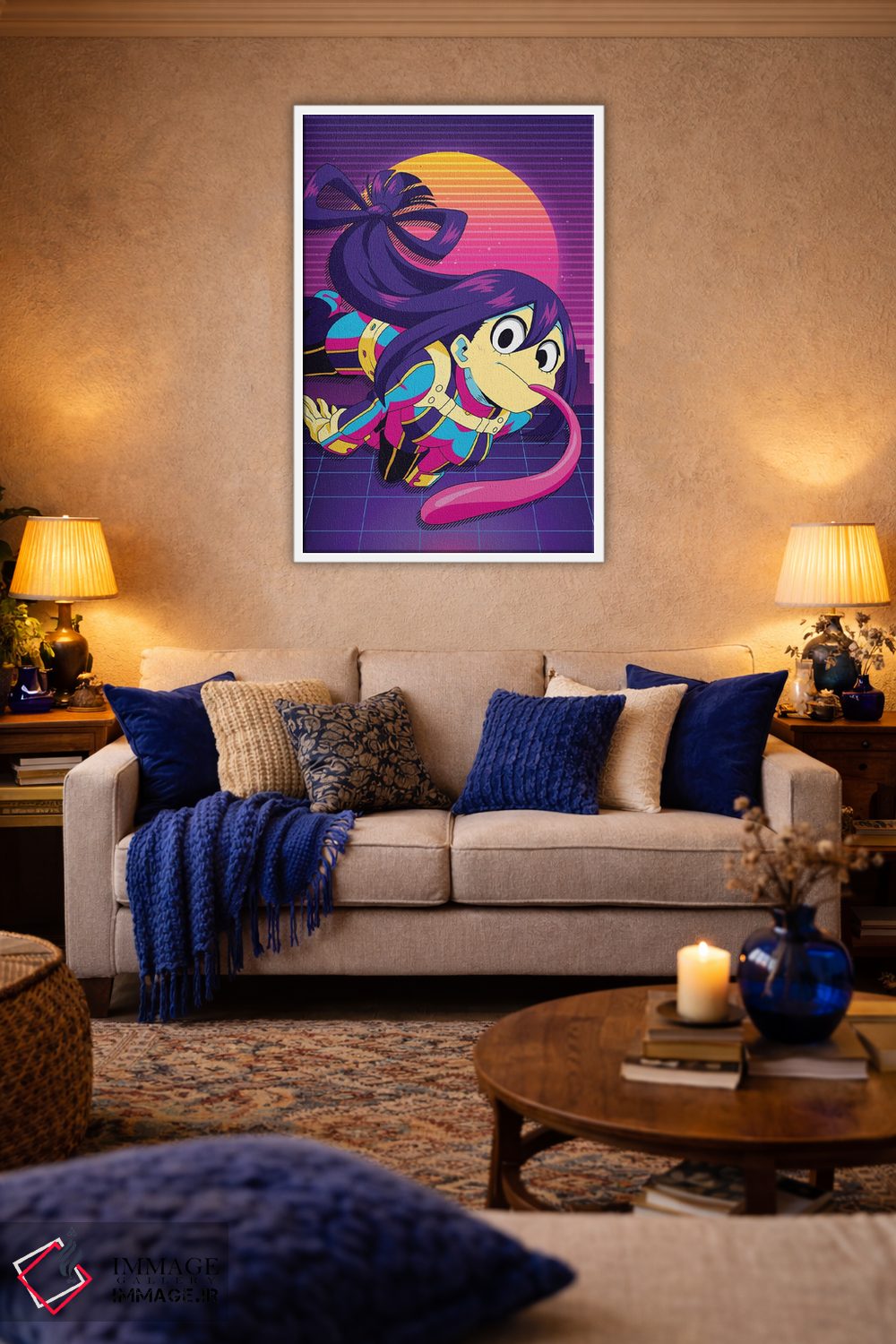 تابلو دکوراتیو مدرسه قهرمان من اثر مونیر وانیاک - D2W