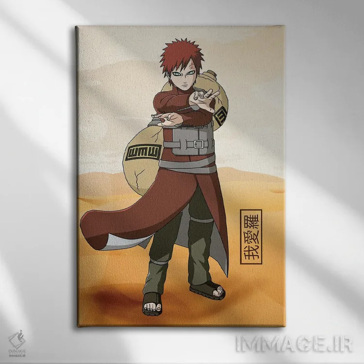 تابلو دکوراتیو گارا اثر مونیر وانیاک - نمای روبهرو روی دیوار