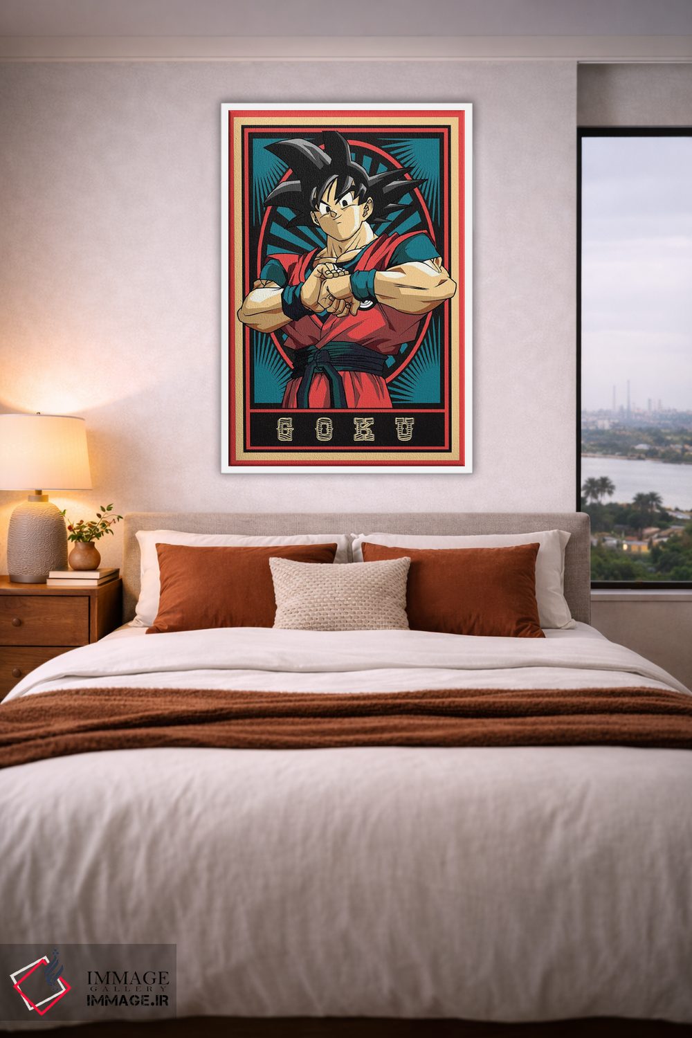 تابلو دکوراتیو گوکو اثر مونیر وانیاک - D2W