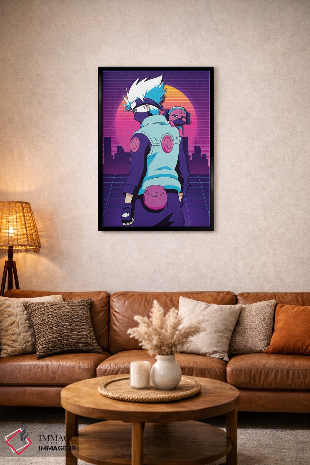 تابلو دکوراتیو هاتاکه کاکاشی اثر مونیر وانیاک - D2B