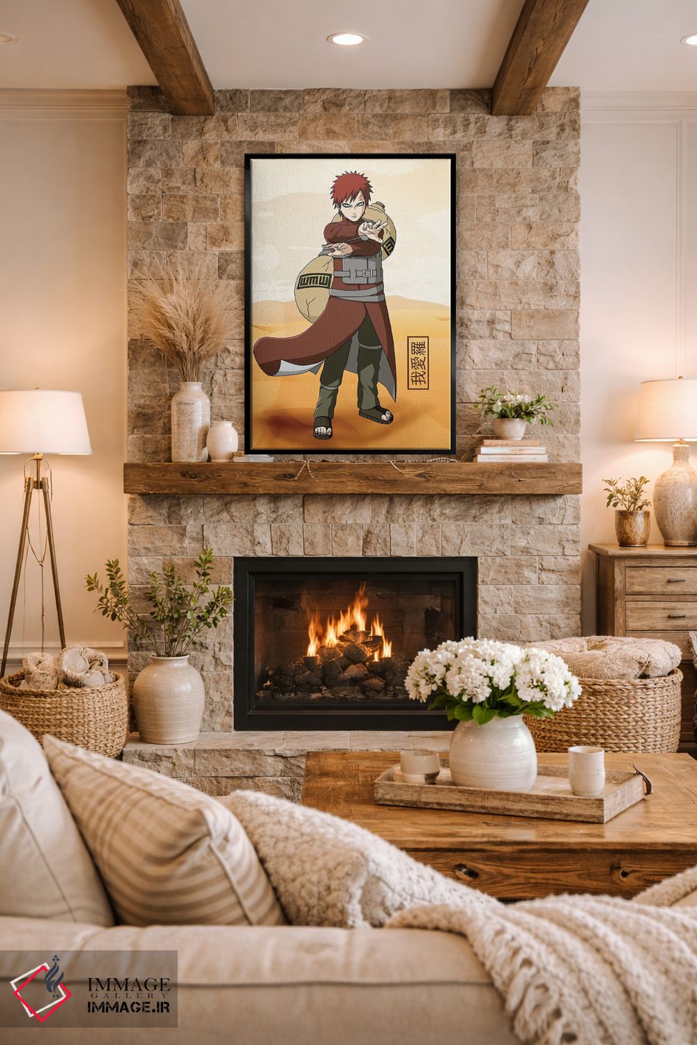 تابلو دکوراتیو گارا اثر مونیر وانیاک - D2B