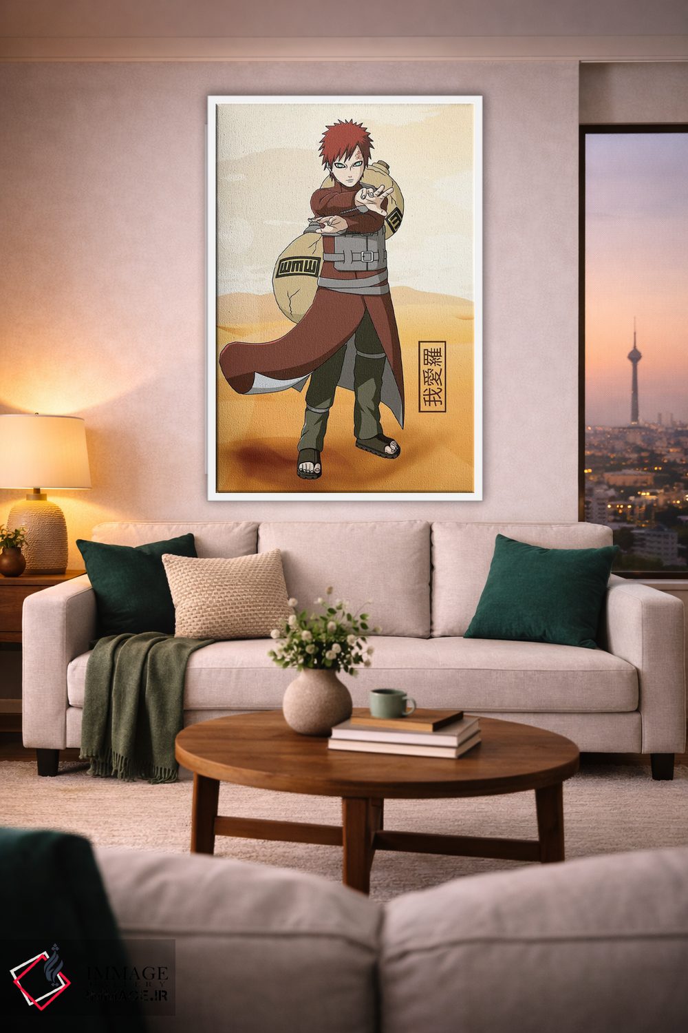 تابلو دکوراتیو گارا اثر مونیر وانیاک - D1W